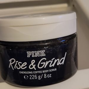 NWT Pink Rise & Grind Energizing Coffee Body Scrub